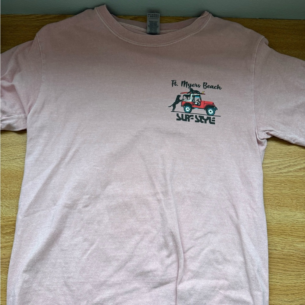 Surf Style Pink T-Shirt